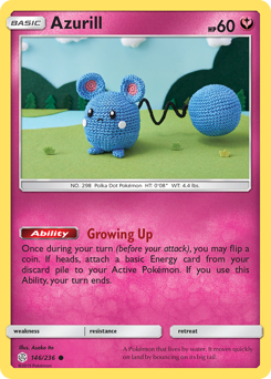 Azurill #146 Azurill - Cosmic Eclipse - #146 - Pokemon TCG card