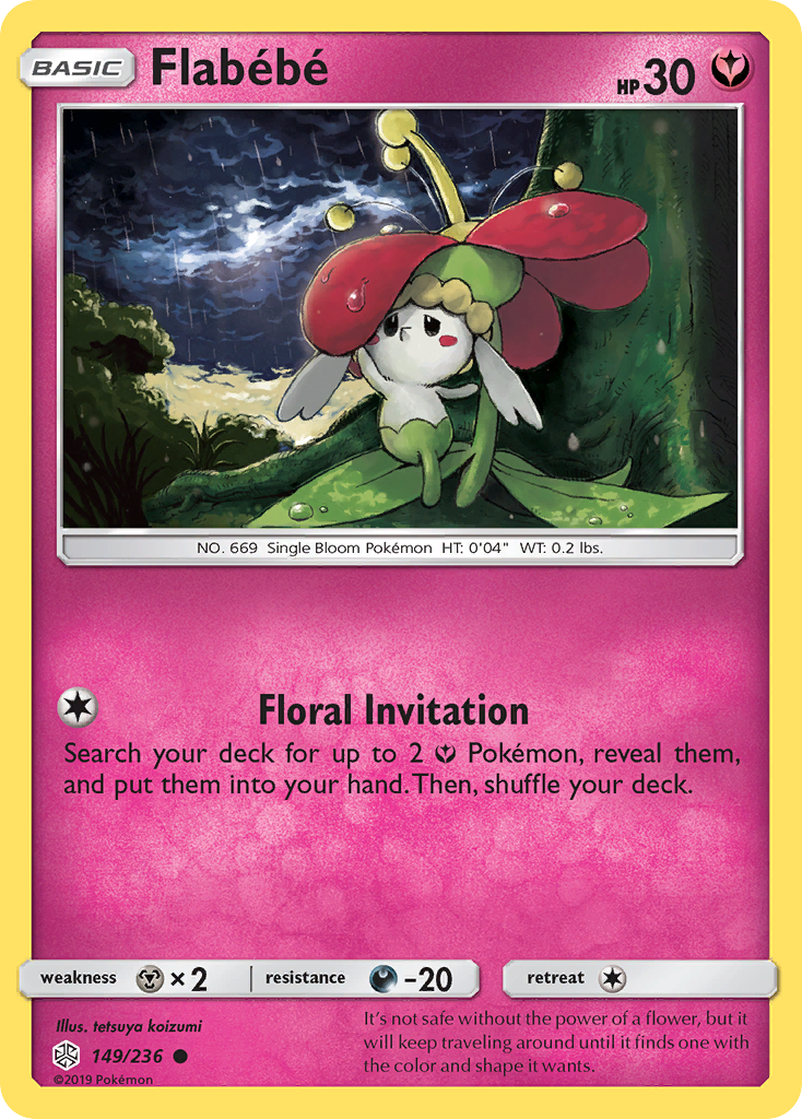 Flabébé - Cosmic Eclipse - #149 - Pokemon TCG card