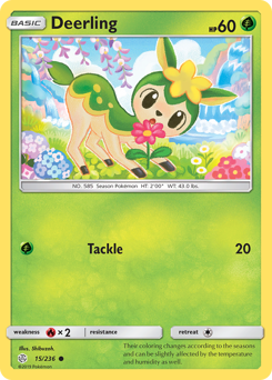 Deerling #15 Deerling - Cosmic Eclipse - #15 - Pokemon TCG card