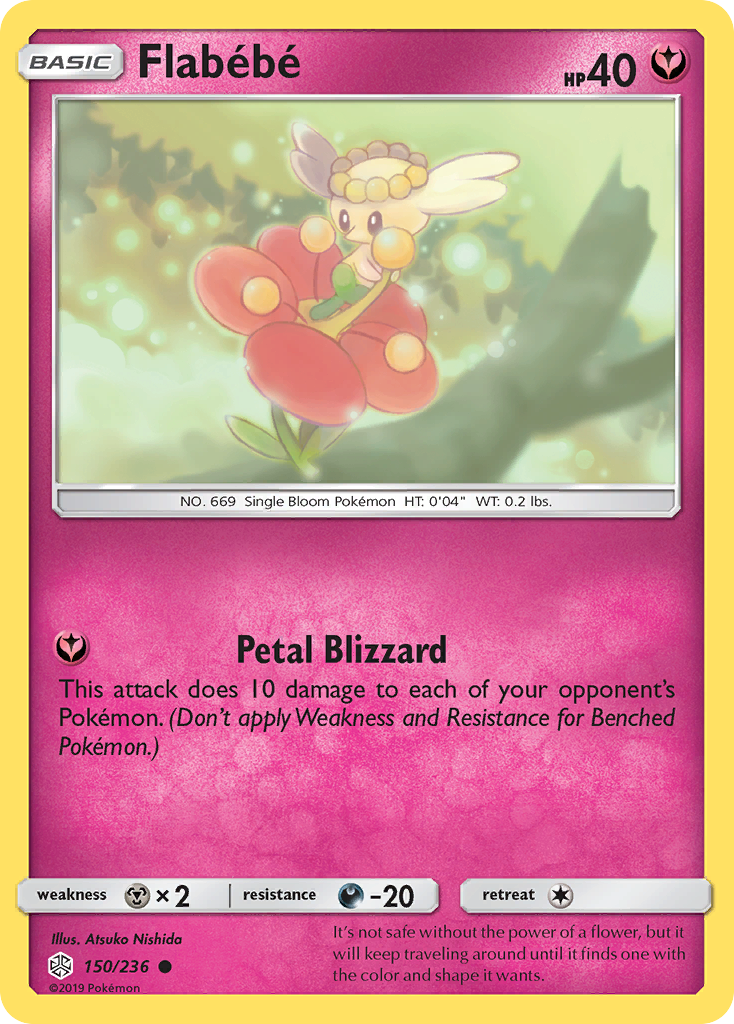 Flabébé - Cosmic Eclipse - #150 - Pokemon TCG card