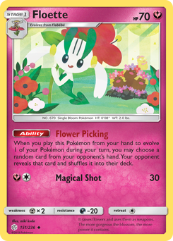 Floette #151 Floette - Cosmic Eclipse - #151 - Pokemon TCG card