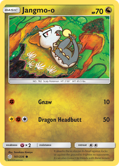 Jangmo-o - Cosmic Eclipse - #161 - Pokemon TCG card