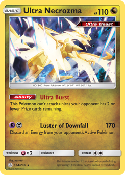 Ultra Necrozma #164 Ultra Necrozma - Cosmic Eclipse - #164 - Pokemon TCG card