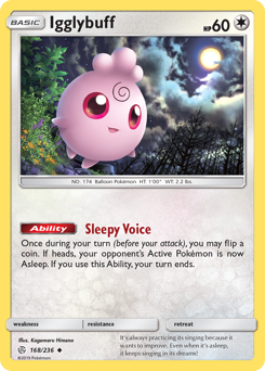 Igglybuff #168 Igglybuff - Cosmic Eclipse - #168 - Pokemon TCG card