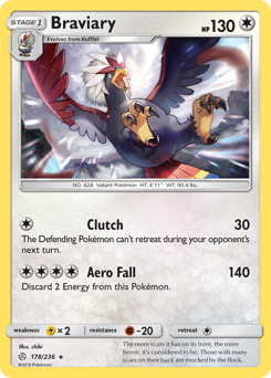 Braviary - Cosmic Eclipse - #178 - Pokemon TCG card