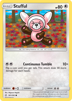 Stufful - Cosmic Eclipse - #181 - Pokemon TCG card