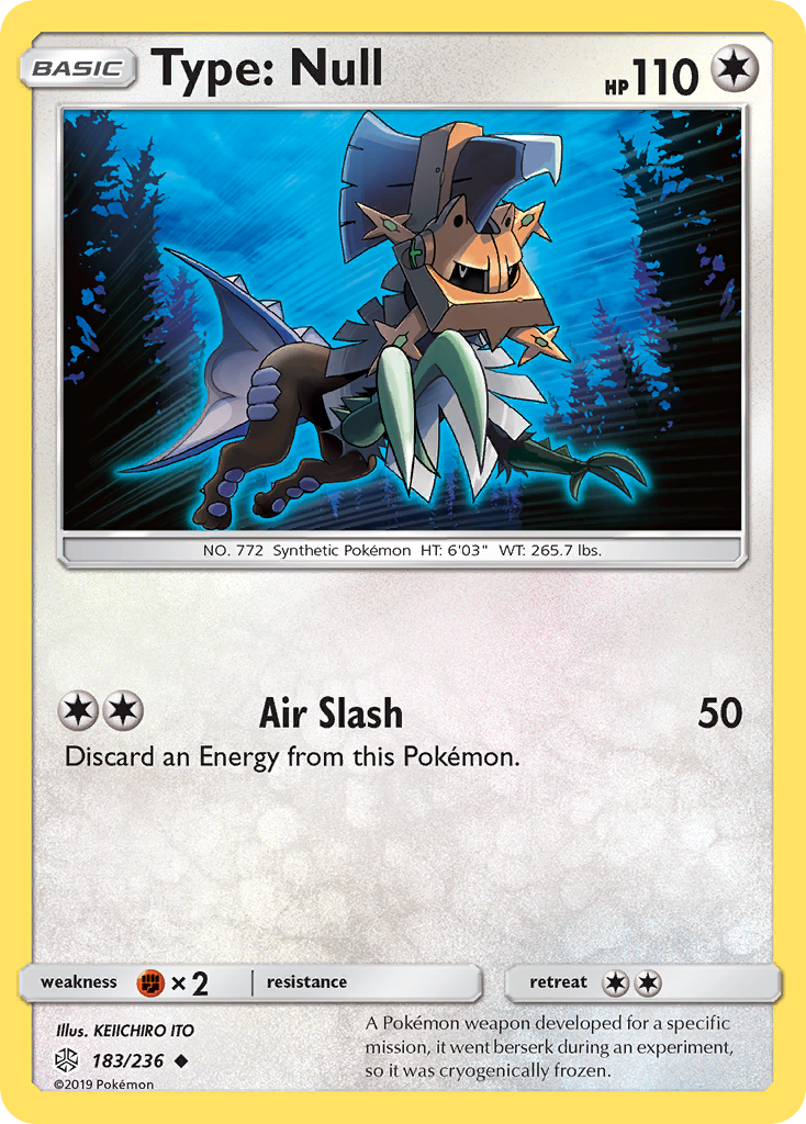 Type: Null - Cosmic Eclipse - #183 - Pokemon TCG card