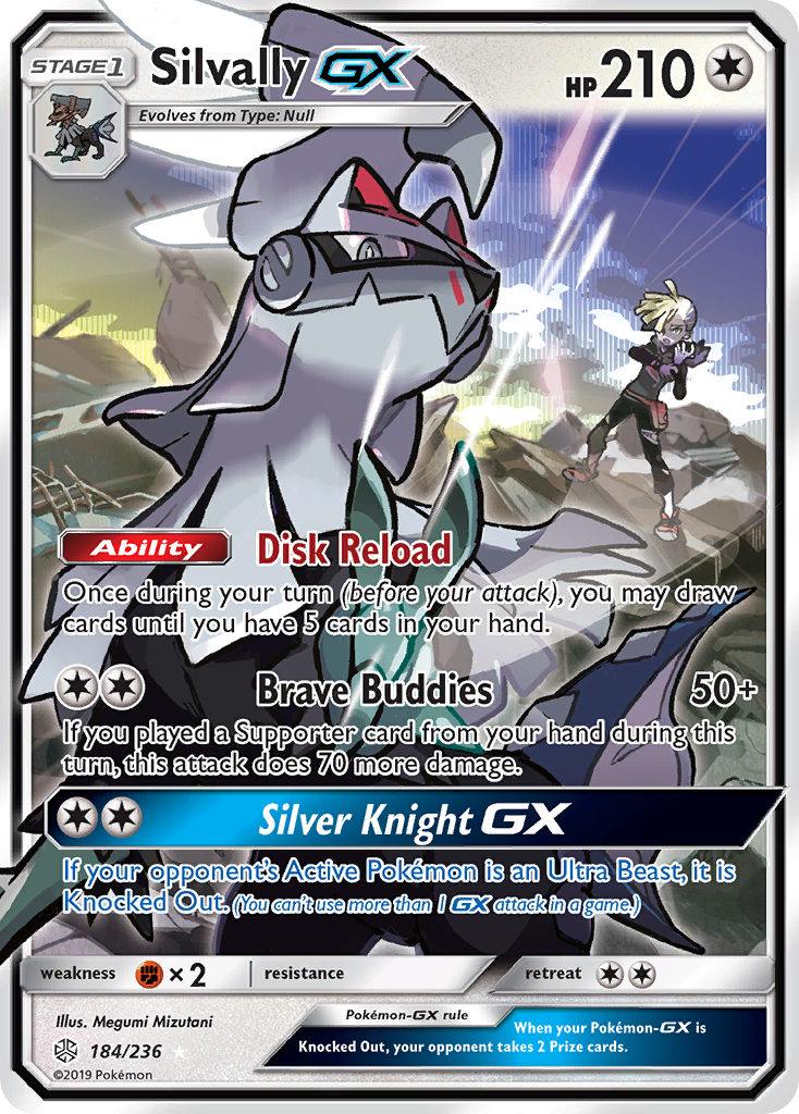 Silvally-GX - Cosmic Eclipse - #184 - Pokemon TCG card
