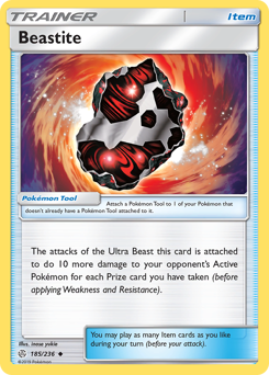 Beastite - Cosmic Eclipse - #185 - Pokemon TCG card