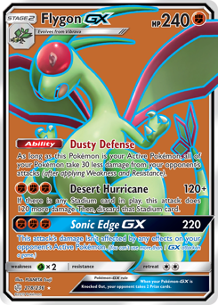 Flygon-GX #218 Flygon-GX - Cosmic Eclipse - #218 - Pokemon TCG card