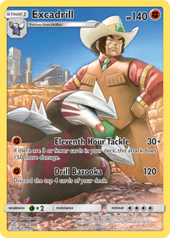 Excadrill #246 Excadrill - Cosmic Eclipse - #246 - Pokemon TCG card
