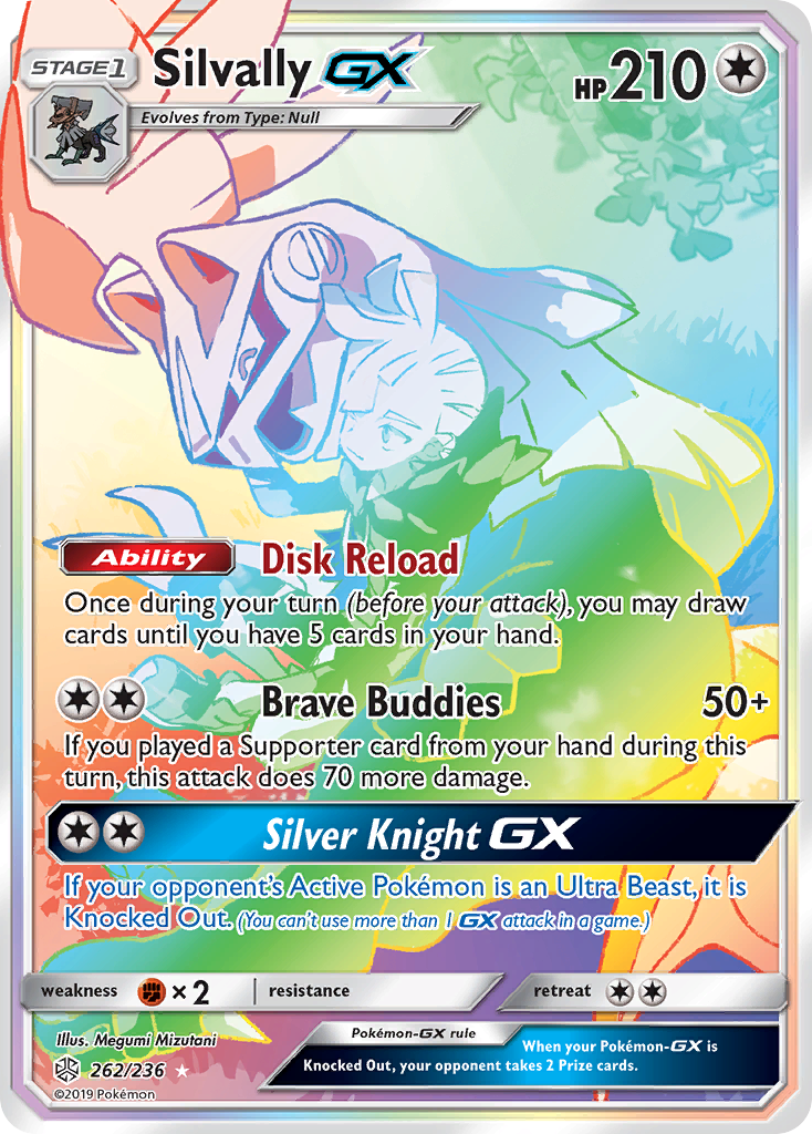 Silvally-GX - Cosmic Eclipse - #262 - Pokemon TCG card