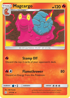 Magcargo #27 Magcargo - Cosmic Eclipse - #27 - Pokemon TCG card