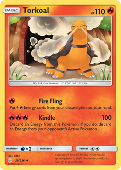 Torkoal #29 Torkoal - Cosmic Eclipse - #29 - Pokemon TCG card