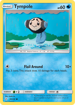 Tympole #58 Tympole - Cosmic Eclipse - #58 - Pokemon TCG card