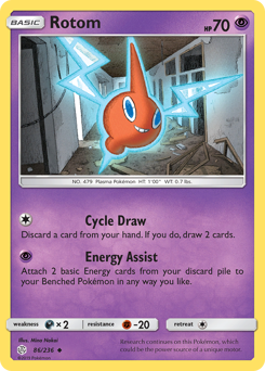 Rotom #86 Rotom - Cosmic Eclipse - #86 - Pokemon TCG card