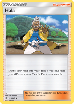 Hala - Guardians Rising - #126 - Pokemon TCG card