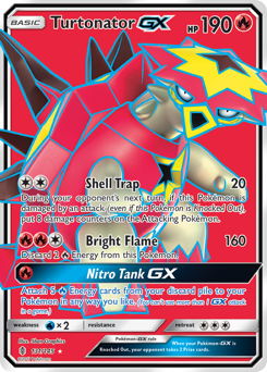 Turtonator-GX - Guardians Rising - #131 - Pokemon TCG card