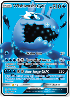 Wishiwashi-GX #133 Wishiwashi-GX - Guardians Rising - #133 - Pokemon TCG card