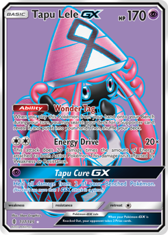 Tapu Lele-GX - Guardians Rising - #137 - Pokemon TCG card