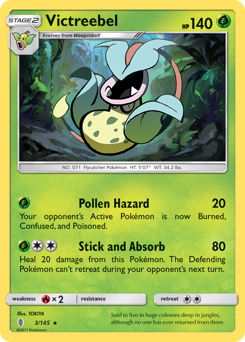 Victreebel #3 Victreebel - Guardians Rising - #3 - Pokemon TCG card