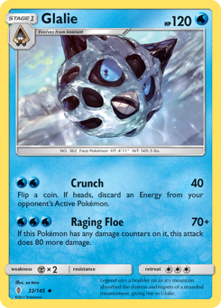 Glalie #32 Glalie - Guardians Rising - #32 - Pokemon TCG card