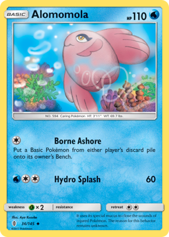 Alomomola - Guardians Rising - #36 - Pokemon TCG card
