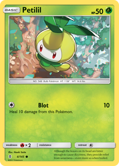 Petilil - Guardians Rising - #4 - Pokemon TCG card