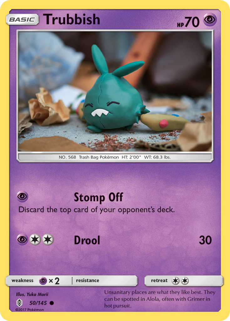 Trubbish - Guardians Rising - #50 - Pokemon TCG card