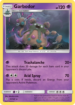 Garbodor #51 Garbodor - Guardians Rising - #51 - Pokemon TCG card