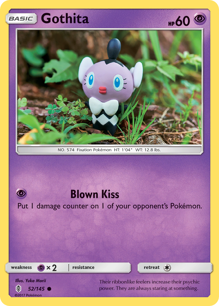 Gothita - Guardians Rising - #52 - Pokemon TCG card
