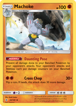 Machoke - Guardians Rising - #64 - Pokemon TCG card
