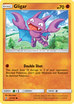 Gligar - Guardians Rising - #67 - Pokemon TCG card