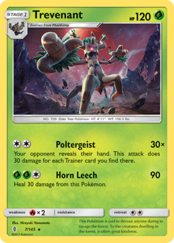 Trevenant #7 Trevenant - Guardians Rising - #7 - Pokemon TCG card