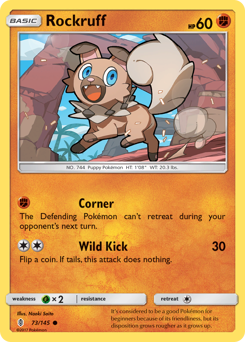 Rockruff - Guardians Rising - #73 - Pokemon TCG card