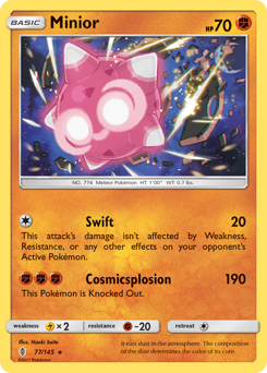 Minior - Guardians Rising - #77 - Pokemon TCG card