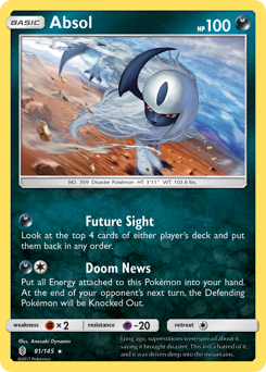 Absol #81 Absol - Guardians Rising - #81 - Pokemon TCG card