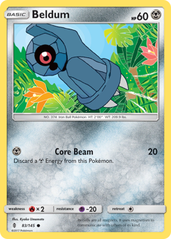 Beldum - Guardians Rising - #83 - Pokemon TCG card