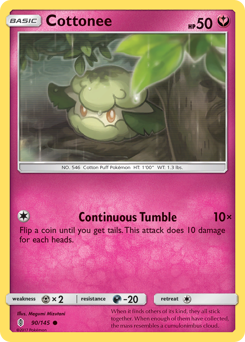 Cottonee - Guardians Rising - #90 - Pokemon TCG card
