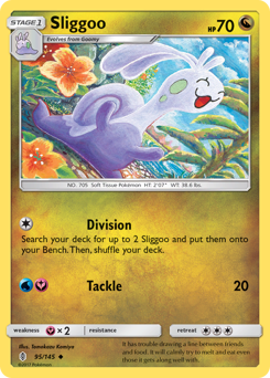 Sliggoo #95 Sliggoo - Guardians Rising - #95 - Pokemon TCG card