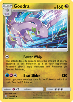 Goodra #96 Goodra - Guardians Rising - #96 - Pokemon TCG card