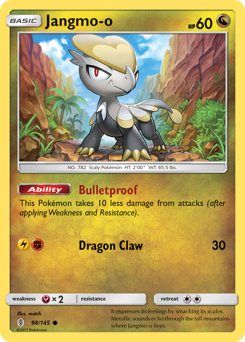 Jangmo-o - Guardians Rising - #98 - Pokemon TCG card