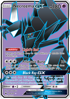 Necrozma-GX #134 Necrozma-GX - Burning Shadows - #134 - Pokemon TCG card