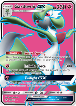 Gardevoir-GX - Burning Shadows - #140 - Pokemon TCG card