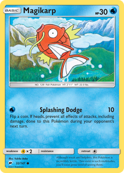 Magikarp #32 Magikarp - Burning Shadows - #32 - Pokemon TCG card