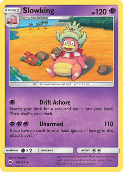 Slowking #48 Slowking - Burning Shadows - #48 - Pokemon TCG card