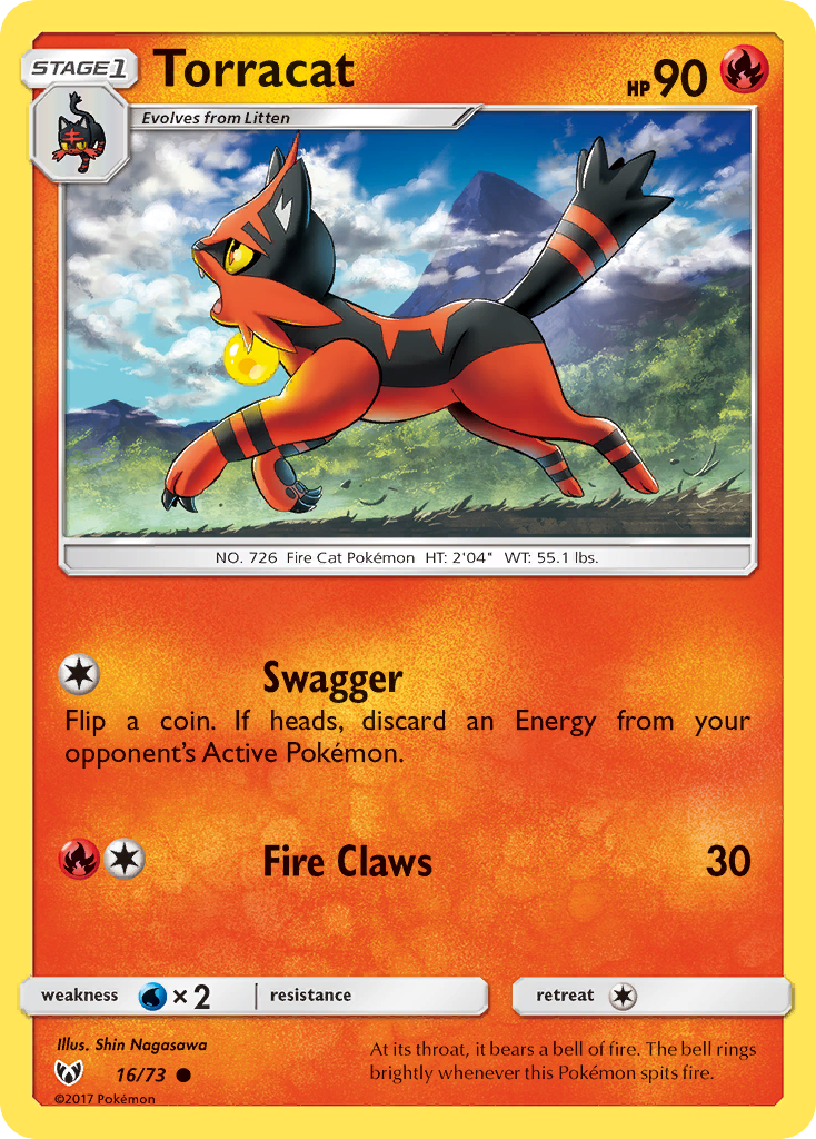 Torracat - Shining Legends - #16 - Pokemon TCG card