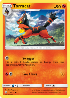 Torracat #16 Torracat - Shining Legends - #16 - Pokemon TCG card