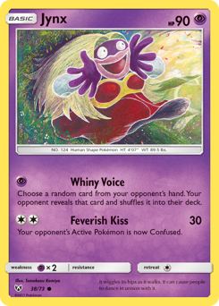 Jynx #38 Jynx - Shining Legends - #38 - Pokemon TCG card