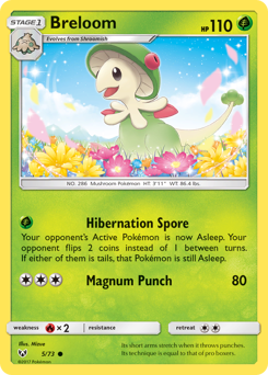 Breloom - Shining Legends - #5 - Pokemon TCG card